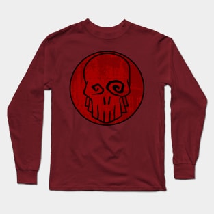 skull pin Long Sleeve T-Shirt